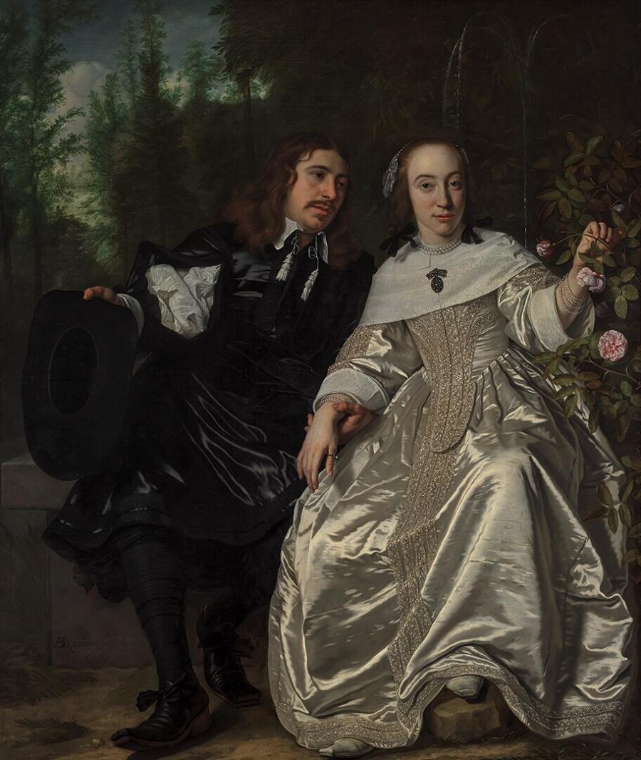 Abraham del Court and His Wife Maria de Kaersgieter