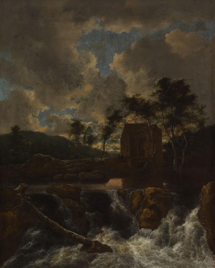 Landscape with a Waterfall