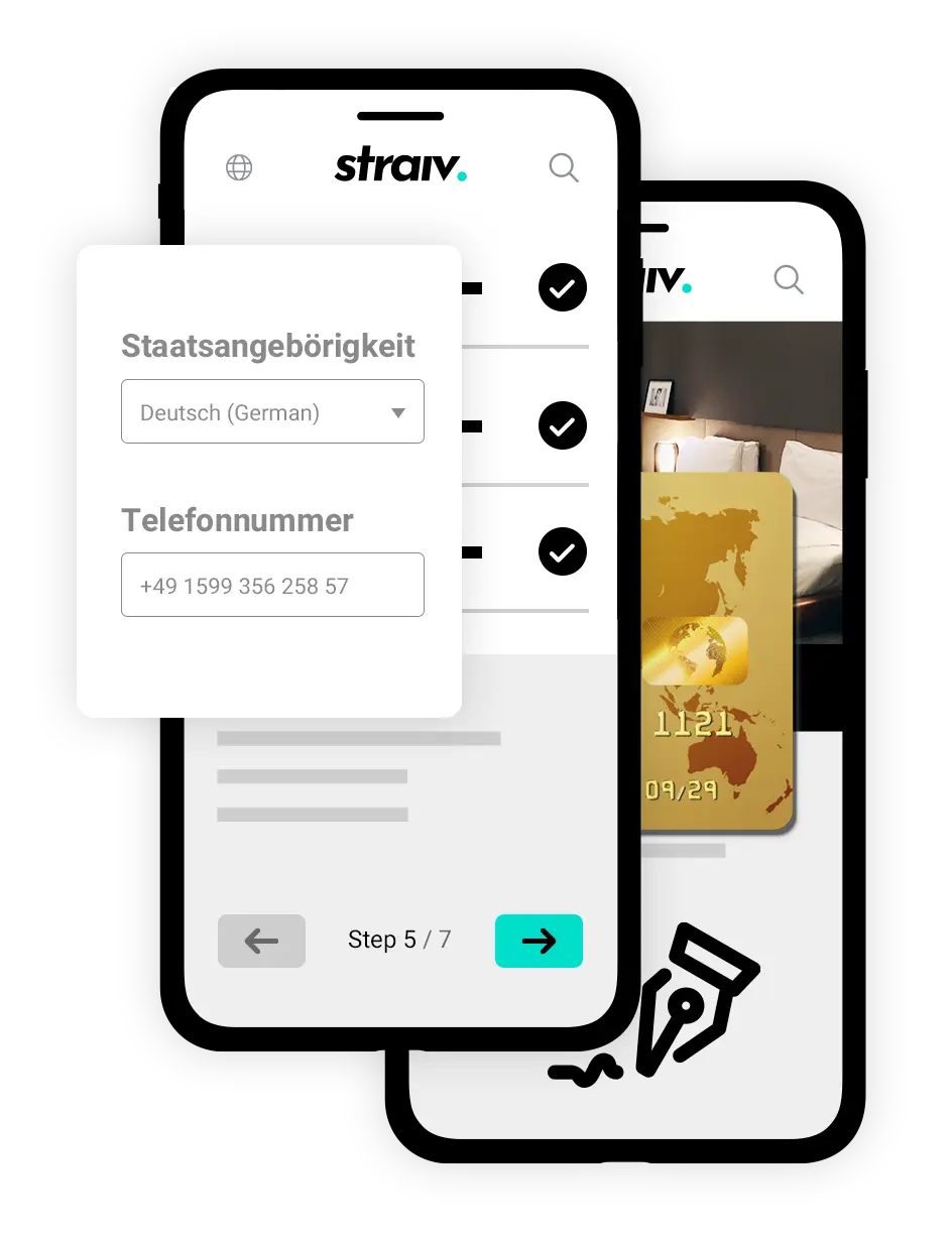 Digitaler Meldeschein für Hotels mit straiv