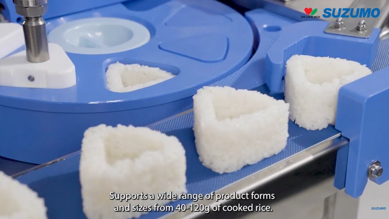 Onigiri Robot - SUZUMO MOS-FMC Omusubi Making Machine