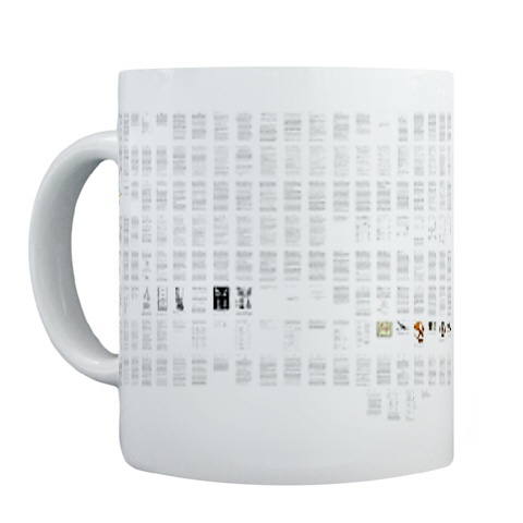 My dissertation, on a mug, for some reason.