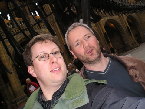 Darren & Mike with Dippy