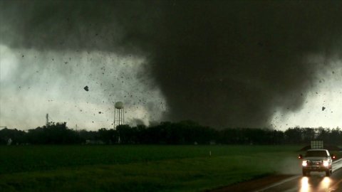 tornado debris