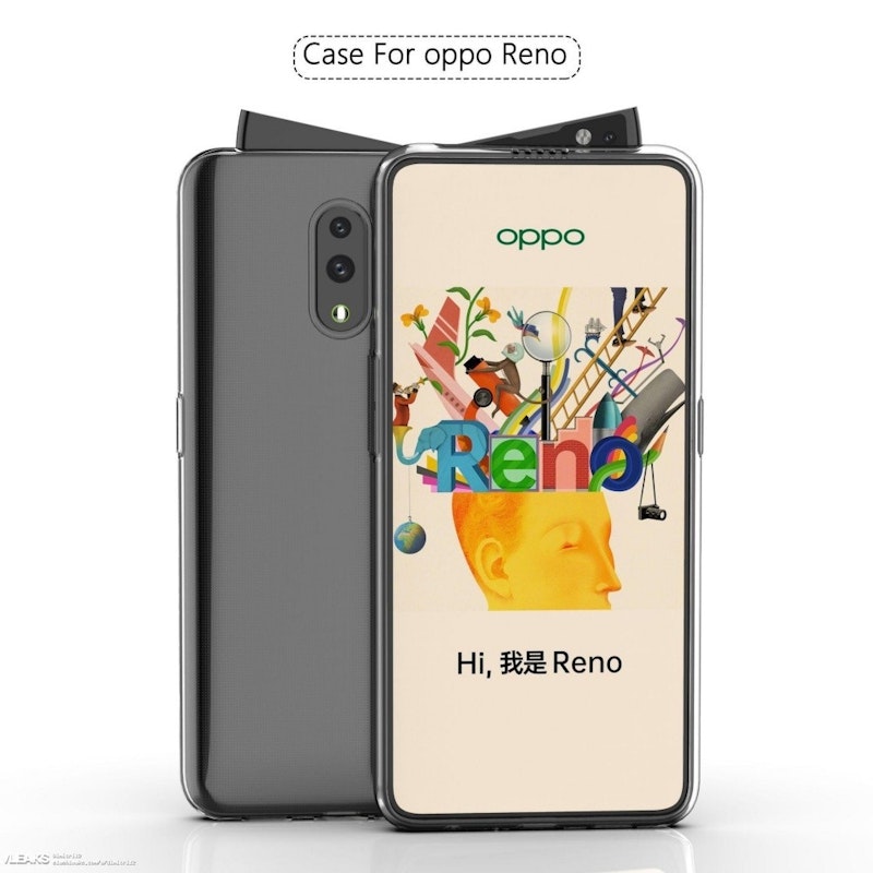 OPPO Reno可能搭載特殊「鯊魚鰭」升降鏡頭模組 並推出S855處理器與S710處理器雙版本