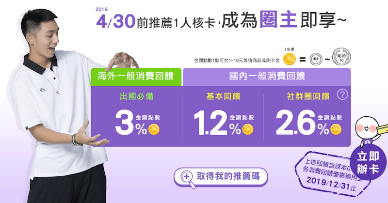 遠銀Bankee透過i-Voting共創回饋機制 ，海外消費3%回饋，不限通路無回饋上限