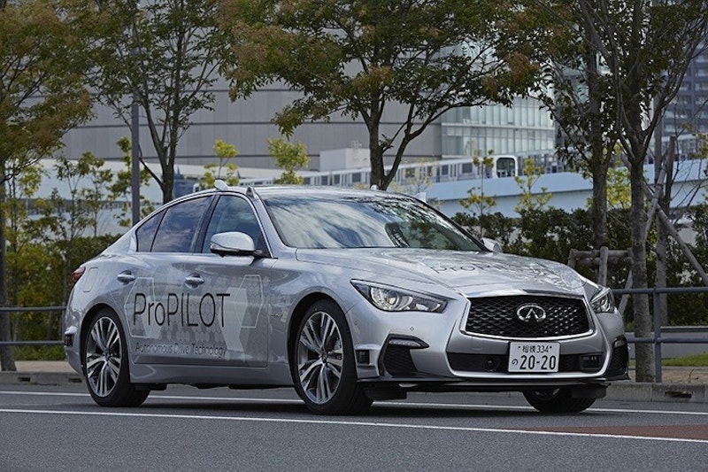 Nissan 在東京街頭實測 ProPilot 自駕技術，宣告 2020 年東京奧運是自駕車元年