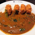 CoCo壱番屋 - カキフライカレー＋ほうれん草（８辛）