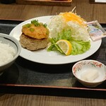 田子作 - 和風ポークハンバーグ定食  770円