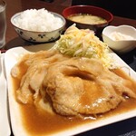 Oishi - 人気Ｎo.１の「しょうが焼き定食」