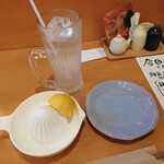 Dining Izakaya Kobe Toribaru - 生しぼりレモンサワー