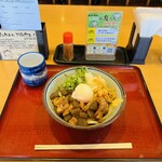 あやがわうどん - 煮込み牛すじぶっかけ(並)　７９０円