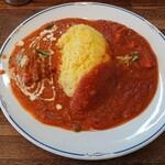 Indian Curry Chaya Nikiru - にきるランチ（コフタカレー・チキンカレー）