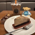 Tully's Coffee Ionmo-Ru Kobe Minami Ten - ホリデー苺チョコリスタと
                        ミルクレープ クリーミーショコラ｡