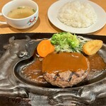 さわやか - 手づくりハンバーグランチ　990円