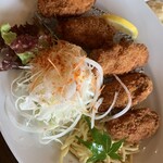 和食 白馬 - かきフライ定食