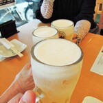 あおぞら coffee dining - ワクワクの乾杯！