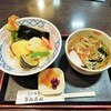 手打麺匠 ぎんざん - 料理写真:天丼セット