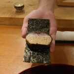 おかもと - 鯖棒鮨海苔巻き