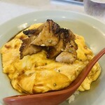 中華そば麦右衛門 - リニューアルされたふわたまチャーシュー丼(^^)