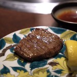 銀座焼肉 seigou - 塩焼き3種の盛り合わせ