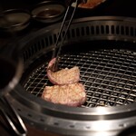 銀座焼肉 seigou - 塩焼き3種の盛り合わせ