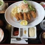 和食 白馬 - さかなフライ定食　かき