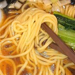 中華そば まるき - 中華そば 細麺