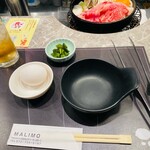 MALIMO - 1人用すき焼き鍋を置ける仕様