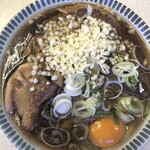 豊しま - 厚肉玉そば（アップ１）