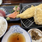 宮本商店 - 料理写真:穴子天ぷら定食1705円