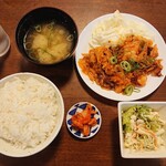 カジュアル食堂 レスト アドル - 柳ランチ（豚キムチ定食）