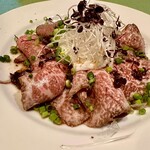 洋食クアトロ - 黒毛和牛のローストビーフ