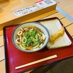 あやがわうどん - ＋えび天