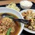 台湾料理 龍華 - 料理写真:台湾風唐揚げランチ（台湾ラーメン、¥850税込）
          すんげぇボリューム！しかもご飯はおかわり自由！！
          これで¥850って心配になるレベルです^^;