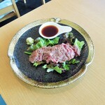 あおぞら coffee dining - 但馬牛の炙り