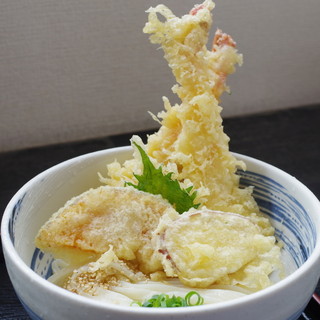 本格手打ちうどん とも作 - 料理写真:とも作ぶっかけ(横)