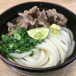 飯野屋 - 肉ぶっかけ冷(*´д`*)420円