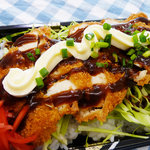 惣菜文香 - チキンソースかつどん380円