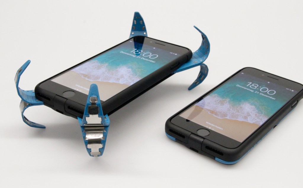 This clever case pops open to protect your phone when you drop it