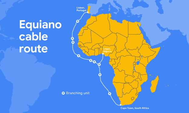 Google Africa map final