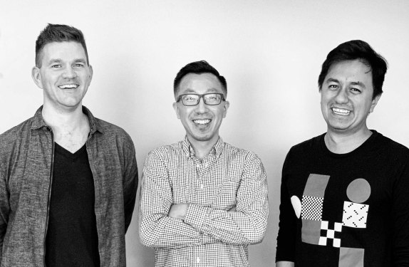 MonogMonograph founders Alex Dixon, Robert Yuen and and Moe Amaya