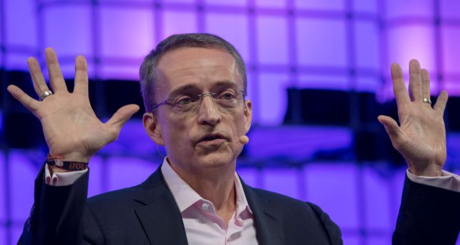 Pat Gelsinger , CEO, VMware, at the Web Summit in Altice Arena on November 08, 2017 in Lisbon, Portugal.