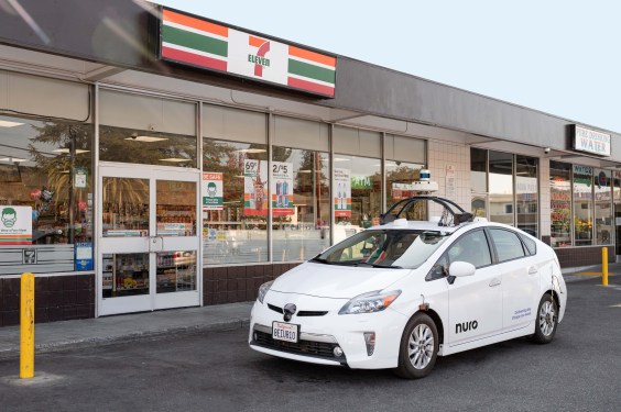 Nuro 7-11 partnership autonomous delivery