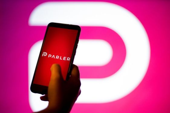 Parler on mobile phone