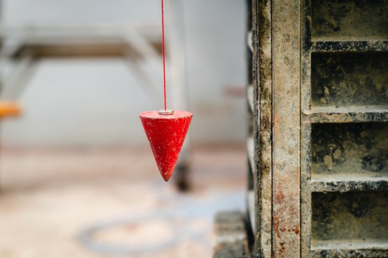 Pendulum With Plum For Finding Vertical Line