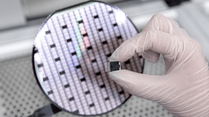 Bosch silicon wafer