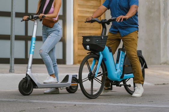 Bird e-bike and e-scooter