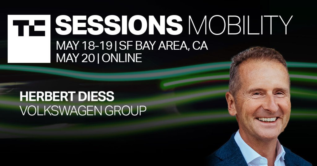 VW Group CEO Herbert Diess is coming to TC Sessions: Mobility 2022