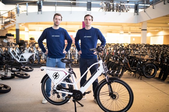 Nikodemus Seilern (left) and Luis Orsini-Rosenberg (right) -- cofounders of GetHenry electric utility bike provider