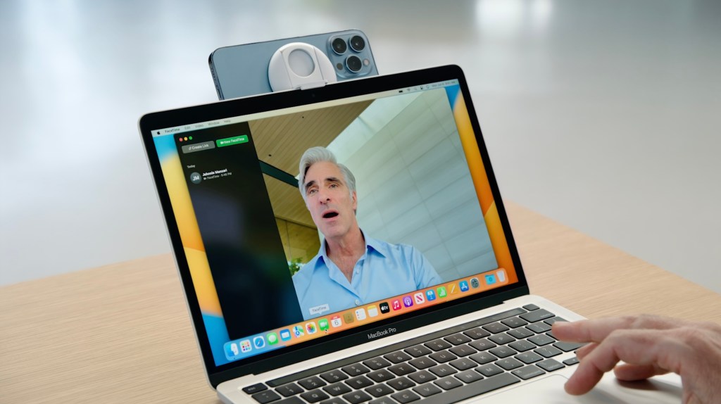 Apple’s Continuity Camera lets you use your iPhone as a webcam